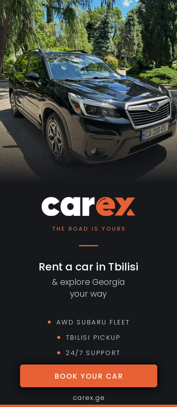 Rent a car in Tbilisi